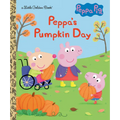 Peppa's Pumpkin Day (Peppa Pig): A Little Golden Book for Kids and Toddlers