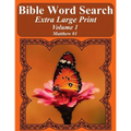 Bible Word Search Extra Large Print Volume 1: Matthew #1