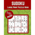sudoku large print puzzle book: 100 Medium to Hard Puzzles for Adults & Seniors for Gradually Improving Sudoku Skills