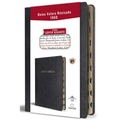 Biblia Reina Valera Revisada 1960 Letra Súper Gigante, Símil Piel Negro Con Índice / Spanish Bible Rvr 1960 Super Giant Print, Black Leathersoft W/ Th