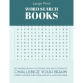Large Print Word Search Books: 80 Word Search Puzzles and Solutions to Challenge Your Brain Great Games for Kids, Adults, and Seniors (Volume 5)