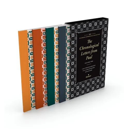 NLT Filament Journaling Collection: The Chronological Letters from Paul, Volume One Set; 1 & 2 Thessalonians, 1 & 2 Corinthians, and Galatians (Boxed