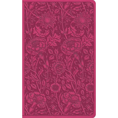 ESV Vest Pocket New Testament with Psalms and Proverbs, Red Letter (Trutone, Berry, Floral Design)