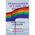 Transgender ACT 2019- An Analysis: Volume 1, Issue 4 of Brillopedia
