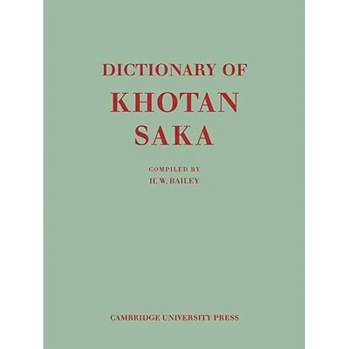Dictionary of Khotan Saka