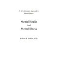 Mental Health and Mental Illness
