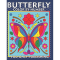 Butterfly Color by Number For Kids: Beautiful Coloring Book for Kids Ages 4-8