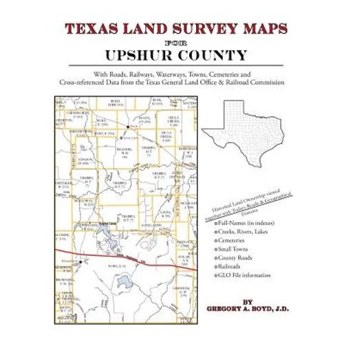 Texas Land Survey Maps for Upshur County