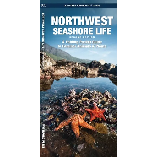 Northwest Seashore Life, 2nd Ed: A Folding Pocket Guide to Familiar Animals & Plants