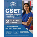CSET Multiple Subject Test Prep: 2 Practice Exams and CSET Study Book [Includes Detailed Answer Explanations]