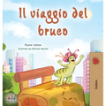 The Traveling Caterpillar (Italian Book for Kids)