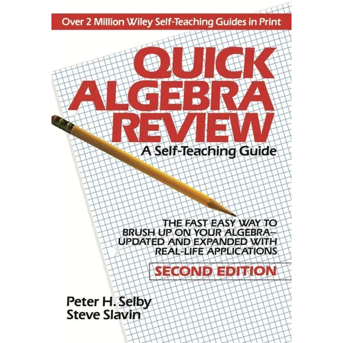 Quick Algebra Review