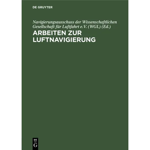 Arbeiten Zur Luftnavigierung