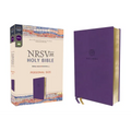 Nrsvue, Holy Bible, Personal Size, Leathersoft, Purple, Comfort Print