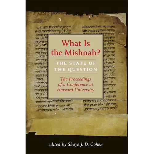 What Is the Mishnah?: The State of the Question - Hardcover