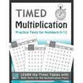 Timed Multiplication Practice Tests for Numbers 0-12