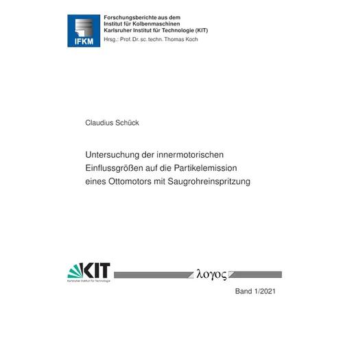 Untersuchung Der Innermotorischen Einflussgrossen Auf Die Partikelemission Eines Ottomotors Mit Saugrohreinspritzung