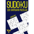 Sudoku 120 SAMURAI medium puzzles: A challenging Sudoku variation brain training in a handy pocket sized paperback book