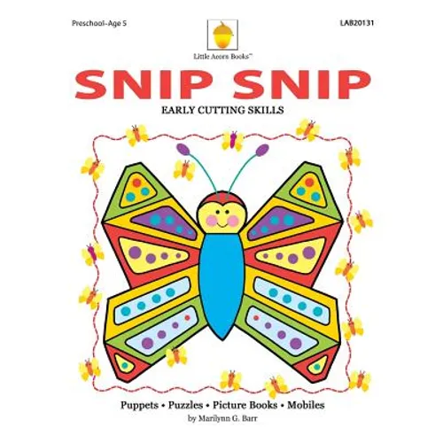 Snip Snip: Early Cutting & Readiness Skills Practice