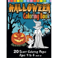 Halloween Coloring Book: Super Scary Edition with 20 Coloring Pages for Ages 4 to 8