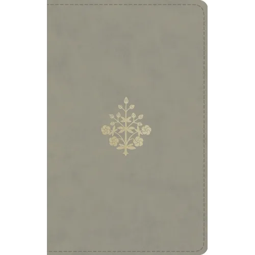 ESV Thinline Bible, Red Letter (Trutone, Stone, Branch Design)