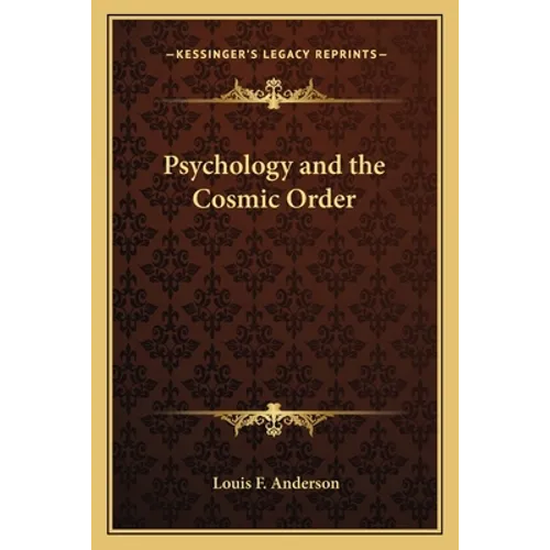Psychology and the Cosmic Order