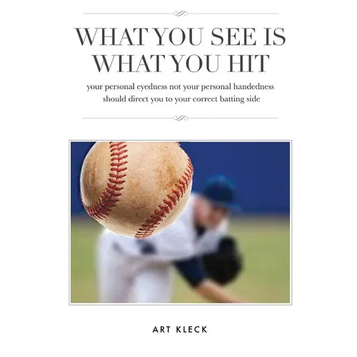 What You See Is What You Hit: your personal eyedness not your personal handedness should direct you to your correct batting side