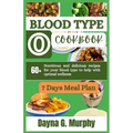 Blood Type O Cookbook: 60+ Nutritious and Delicious Recipes for Your Blood Type to Help with Optimal Wellness