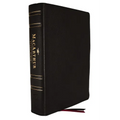 Nkjv, MacArthur Study Bible, Black Genuine Leather, Comfort Print: Unleashing God's Truth One Verse at a Time (Holy Bible, New King James Version)