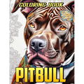 Pitbull Coloring Book: Delightful Pitbull Dog Coloring Pages for Adults - Stress-Free Mind Relaxation