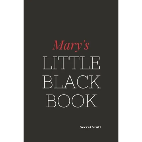 Mary's Little Black Book: Mary's Little black Book