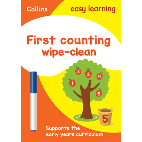 First Counting Age 3-5 Wipe Clean Activity Book: Ideal for Home Learning