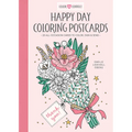 Happy Day Coloring Postcards: 20 All-Occasion Cards to Color, Sign, and Send