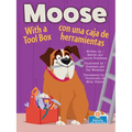Moose Con Una Caja de Herramientas (Moose with a Tool Box) Bilingual Eng/Spa