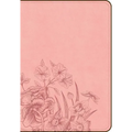 CSB Large Print Compact Reference Bible, Optimal Type, Digital Study Edition, Pink Floral Leathertouch