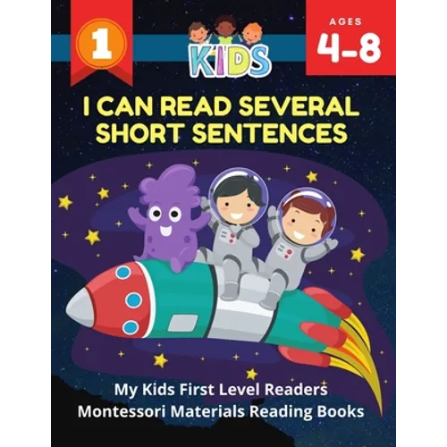 I Can Read Several Short Sentences. My Kids First Level Readers Montessori Materials Reading Books: 1st step teaching your child to read 100 easy less