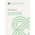 Le Psautier. Quatrieme Livre (PS 90-106)