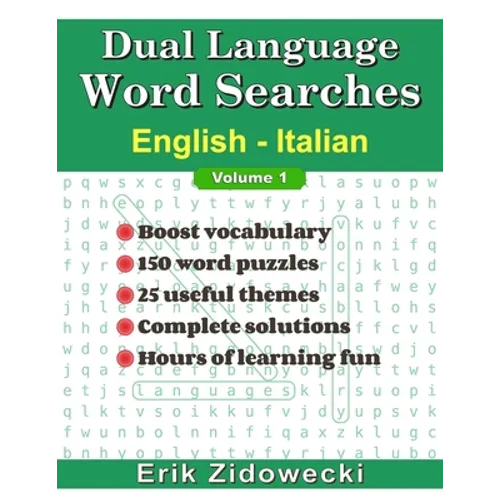 Dual Language Word Searches - English - Italian