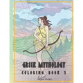 Greek Mythology Coloring Book 1 for Adults: Greek Mythology Series by DigitalGuppy Volume 1