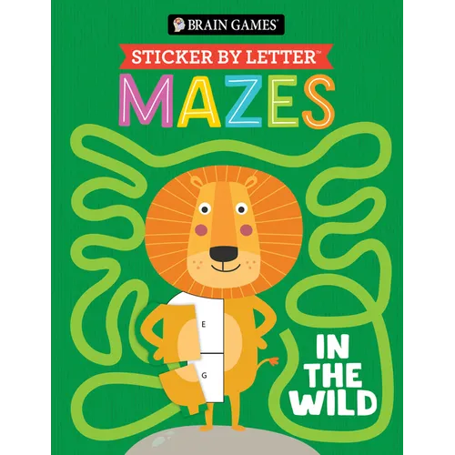 Brain Games - Sticker by Letter - Mazes: In the Wild