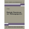 Optimale Finanzierung Von Wohnungseigentum
