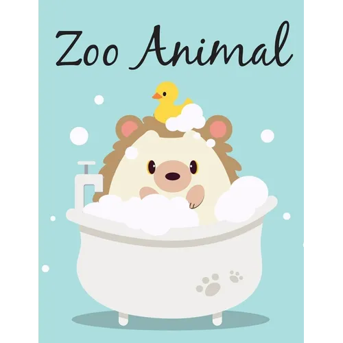 Zoo Animal: An Adult Coloring Book with Fun, Easy, and Relaxing Coloring Pages for Animal Lovers