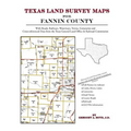Texas Land Survey Maps for Fannin County
