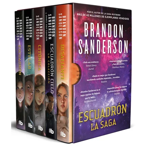 Estuche Escuadrón (Contiene: Escuadrón; Estelar; Citónica; Desafiante Y Escuadrón Cielo) / Skyward Boxed Set: Skyward; Starsight; Cytonic and Defiant