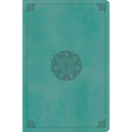ESV Value Compact Bible (Trutone, Turquoise, Emblem Design)