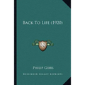 Back To Life (1920)