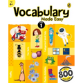 Vocabulary Made Easy Level 1: Fun, Interactive English Vocab Builder, Activity & Practice Book with Pictures for Kids 4+, Collection of 800+ Everyday