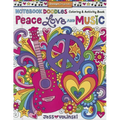 Notebook Doodles Peace, Love, and Music: Coloring & Activity Book