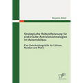 Strategische Rohstoffplanung für elektrische Antriebstechnologien im Automobilbau: Eine Entscheidungshilfe für Lithium, Neodym und Platin