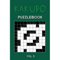 Kakuro Puzzlebook Vol 5: Cross Sums Puzzle Book, hard,10x10, 2 puzzles per page